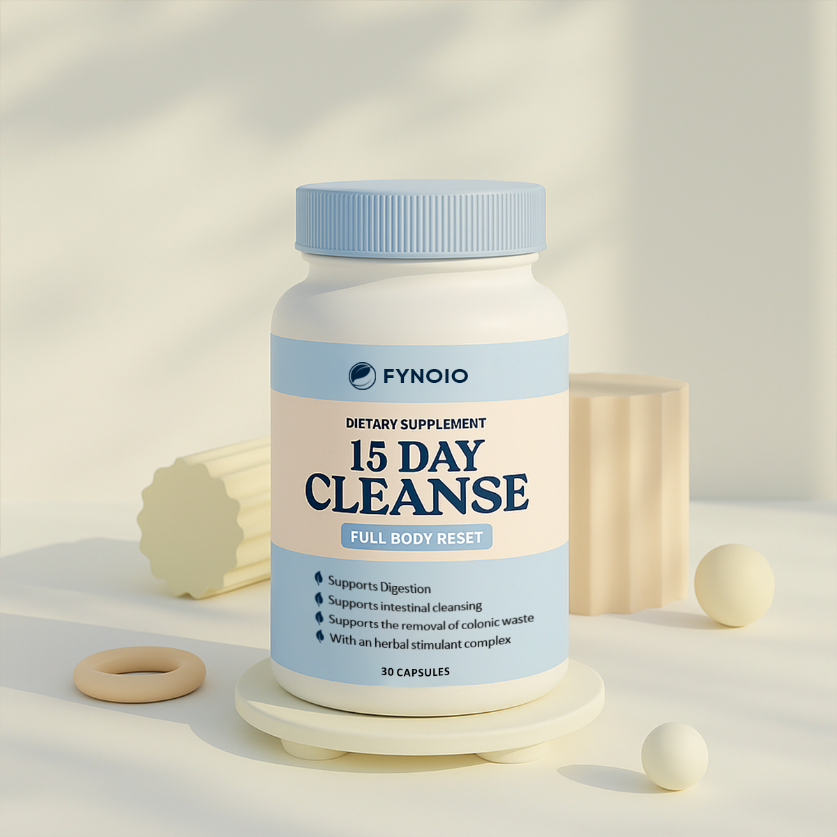 Fynoio 15-Day Colon Cleanse Capsules